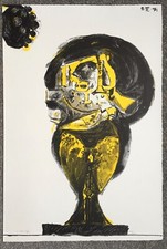 Graham Sutherland, signed original lithograph, 'Standing Rock Form' c. 1971