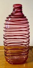 VINTAGE NASON MORETTI ROSSO TWIST VASO 