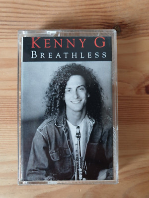 Vintage-Cassette Tape- Kenny G - Breathless