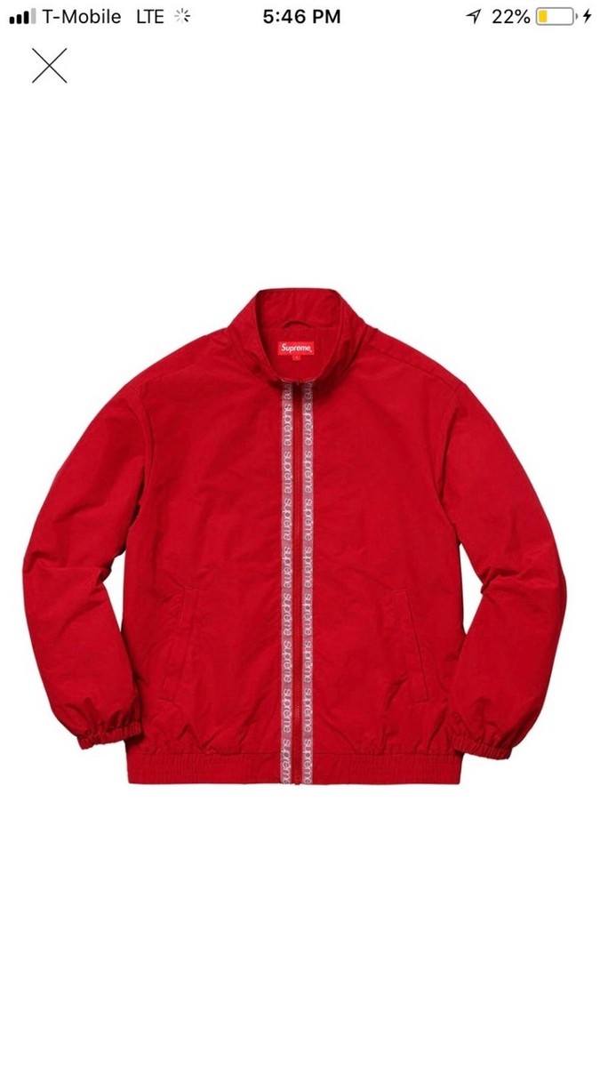 Supreme classic logo taping jacket 2025 Supreme classic logo taping jacket 2025