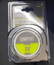 Master Mechanic Measuring Tape Measure, 1-In. x 25-Ft.