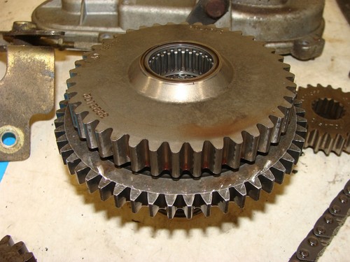2001 POLARIS INDY CLASSIC 700 l/c reverse gearbox chaincase chain sprocket set - Picture 14 of 20