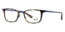 Ray Ban 6373M 2924 52 Blue Havana Brushed Eyeglasses Rayban RX6373M