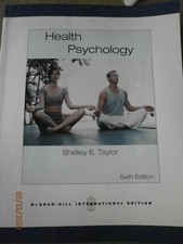 Health Psychology: With PowerWeb by Shelley E. Taylor (Paperback, 2005)