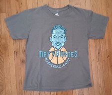 Autographed MATT BARNES Basketball Camp  Tshirt M
