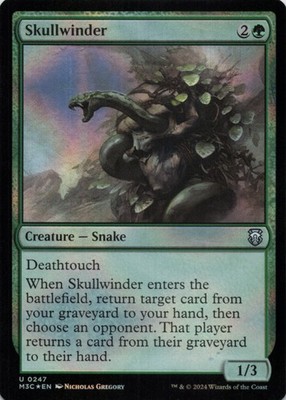 MTG Skullwinder (Ripple Foil) Foil NM MH3 Commander