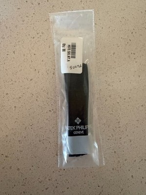 Patek Philippe A22 Black Rubber Watch Band / Strap Aquanaut 5066 etc