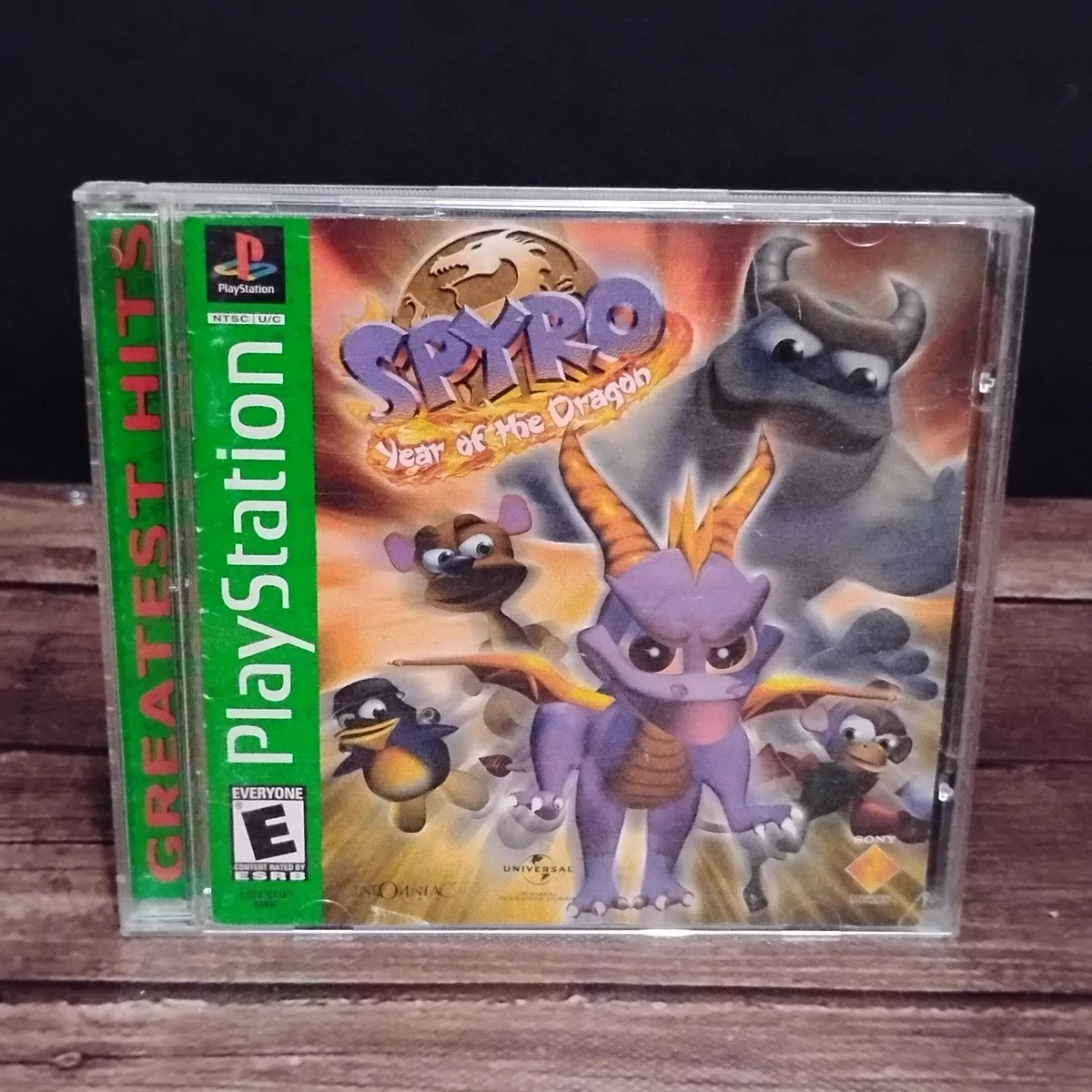 Spyro The Dragon Sur PlayStation 1 - Jeu Complet PAL - Bon état - Vintage PS1