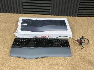 Cherry Electrical KC 4500 Ergo USB Keyboard Black JK-4500EU-2   ️  