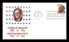 US COVER FRANKLIN D ROOSEVELT PROMINENT AMERICANS FIRST DAY ISSUE KHOL KRAFT