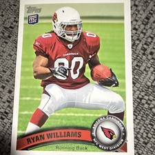 Topps 2011 Topps Football Ryan Williams Rookie #395 Arizona Cardinals NFL Card. rookie card picture