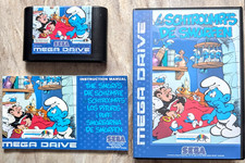 Thumbnail of ebay&reg; auction 206326156336 | NEUWERTIG -The Smurfs - Die Schlümpfe - de Schtroumpfs - Sega Mega Drive - Spiel