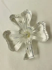 Vintage Waterford Crystal 3 Leaf Clover Shamrock 4 Inch Paperweight Irish Decor