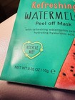 que bella peel off mask watermelon refreshing all skin types hydrating new — photo 2