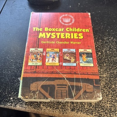 The Boxcar Children Mysteries Paperback Set # 5 6 7 8 Gertrude Warner Box Set