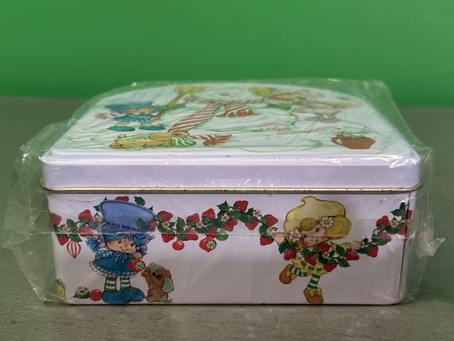 STRAWBERRY SHORTCAKE Collectible Ornaments Snowman Tin NEW/SEALED Vintage 2003 - Picture 2 of 9