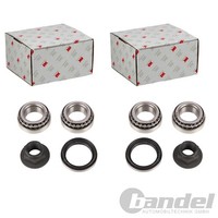 2X NK RADLAGER-SATZ Hinten Links+Rechts Passend FüR Mitsubishi Colt Lancer
