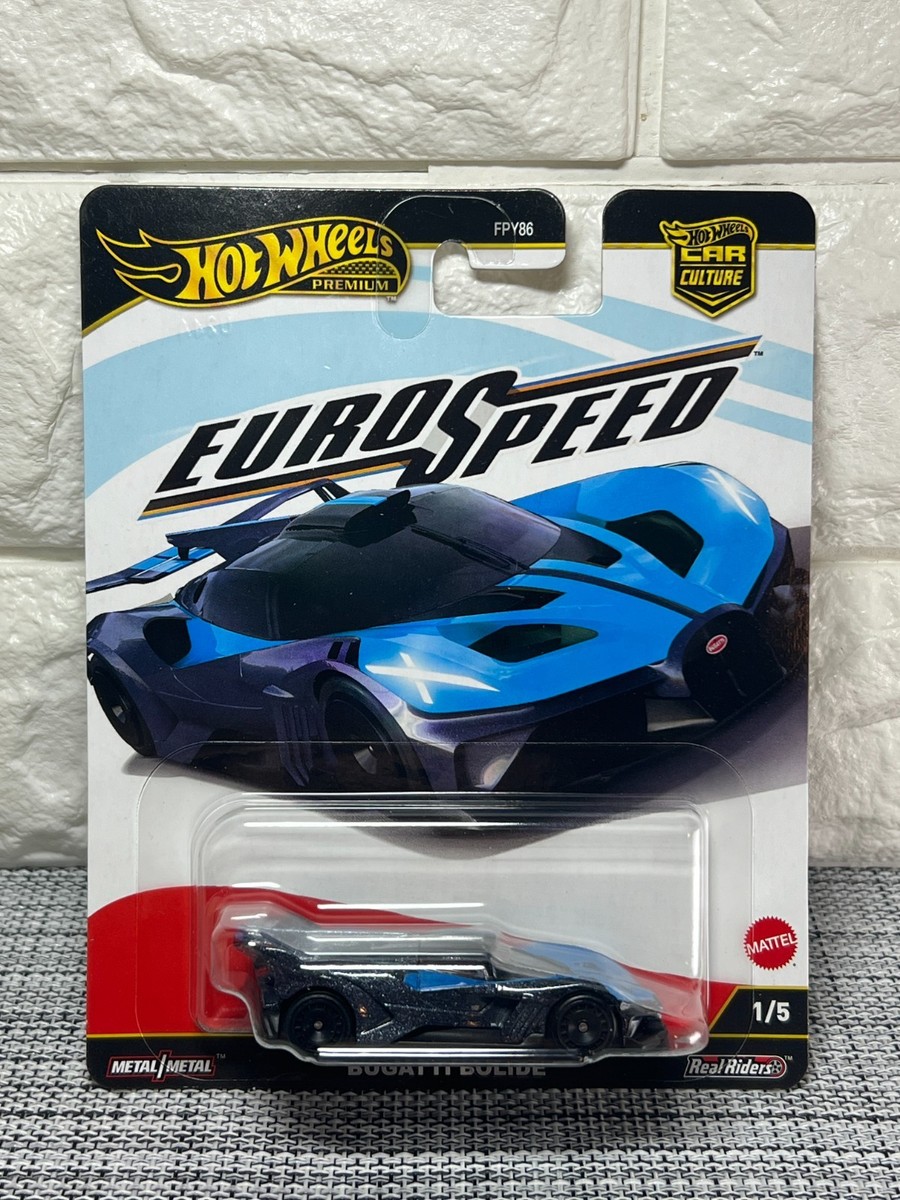 ホットウィール EURO SPEED BUGATTI BOLIDE Hot Wheels Premium Euro Speed Bugatti Bolide 1/5 Car Culture