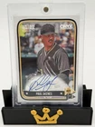 Paul Skenes Auto Onyx Vintage Baseball On Card Auto RC Pirates Rookie