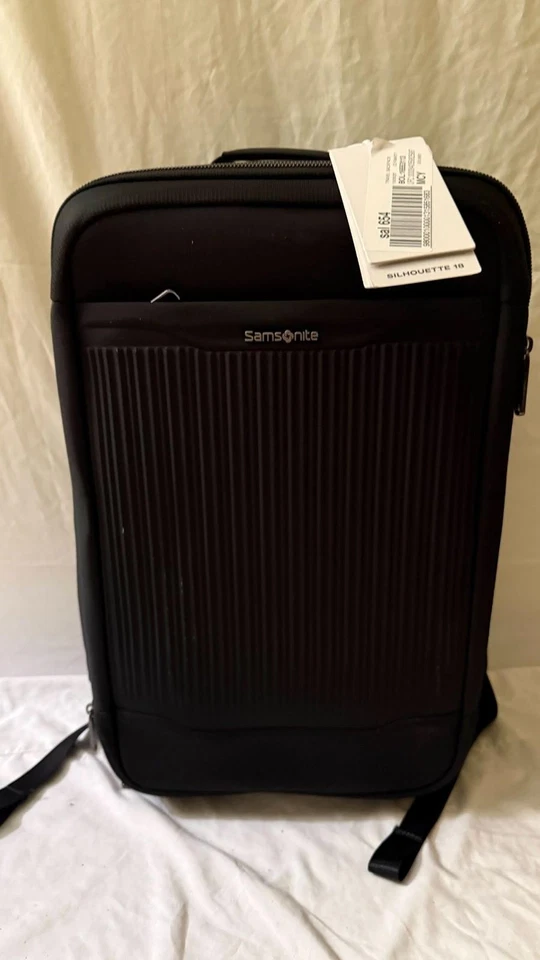 NEW Samsonite Silhouette 20" Travel Backpack Black - Image 3 of 4