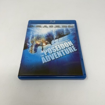 The Poseidon Adventure (1972, Blu-ray) Hackman, Borgnine, McDowall RARE OOP