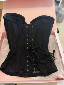 Agent Provocateur Mercy Corset Black, Size 5