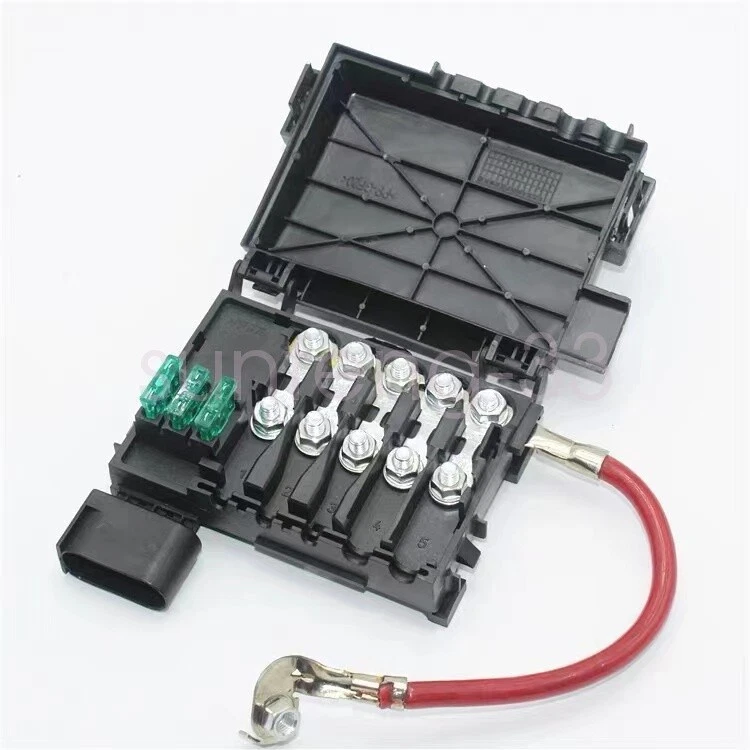 Battery Fuse Box Assembly with Fuse Blade for Volkswagen Bora Golf 1J0937550A Foto 2 de 4