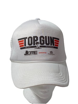 Top Gun Promo Hat Palm Springs CME 2017 Mesh Double SnapBack Cap