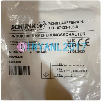 1PCS New SCHUNK sensor switch IN5/S-M8 0301469 *uq