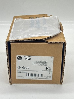 Allen-Bradley 1492-IFM40F SER.C 40-Point Interface Module 