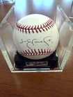 JIM EDMONDS autographed official Major League baseball