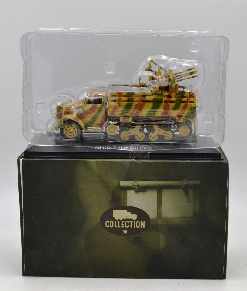 DIE CAST TANK 1/43 " SD. KFZ. BLITZ MAULTIER " (7490001) ATLAS - Immagine 2 di 2