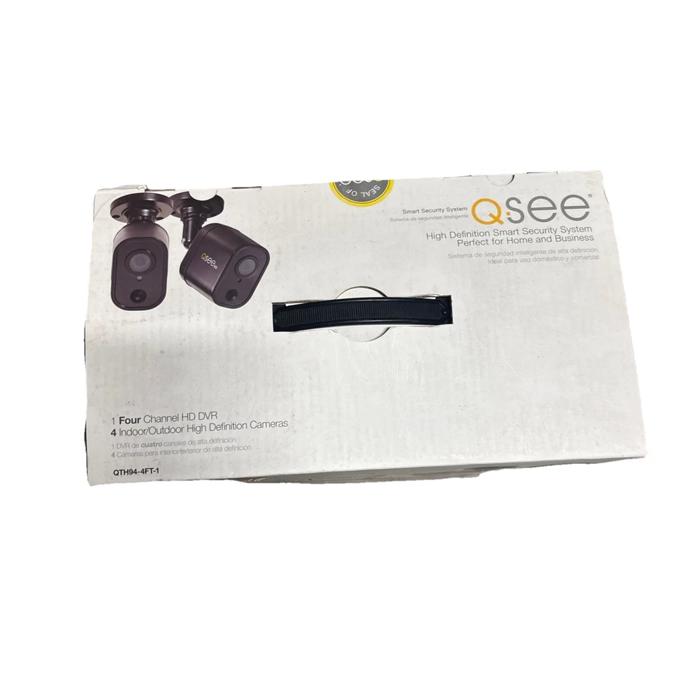 Q See Smart Security System. HD1080p. 8CH DVR+4 Cameras 1TB  - Image 4 of 4