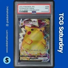 2021 POKEMON JP #006/015 PIKACHU VMAX FULL ART 25TH ANNIVERSARY GOLDEN BOX PSA 9