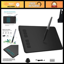 Drawing Tablet with Palm Rejection, Artist Glove Included, Graphics Tablet for D