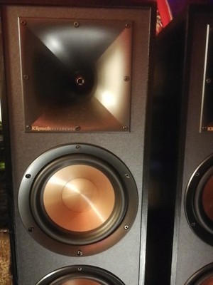 Klipsch R 620F Speaker Standlautsprecher Ebony Floor Standing Speakers Pair! 