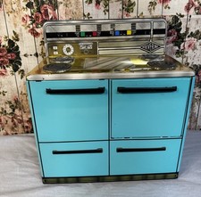 Vintage Wolverine Toy Stove Oven Metal Mid Century Doll Kitchen