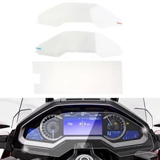 Speedometer Dashboard Screen Protector Film Set For Honda GL1800 18-22