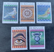 Suriname 1983 - 5 mint stamps - Michel No. 1021-1025