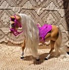 Vintage 1993 Mattel High Stepper Barbie Palomino Horse