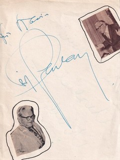 Veit Harlan Regisseur Blatt original signiert