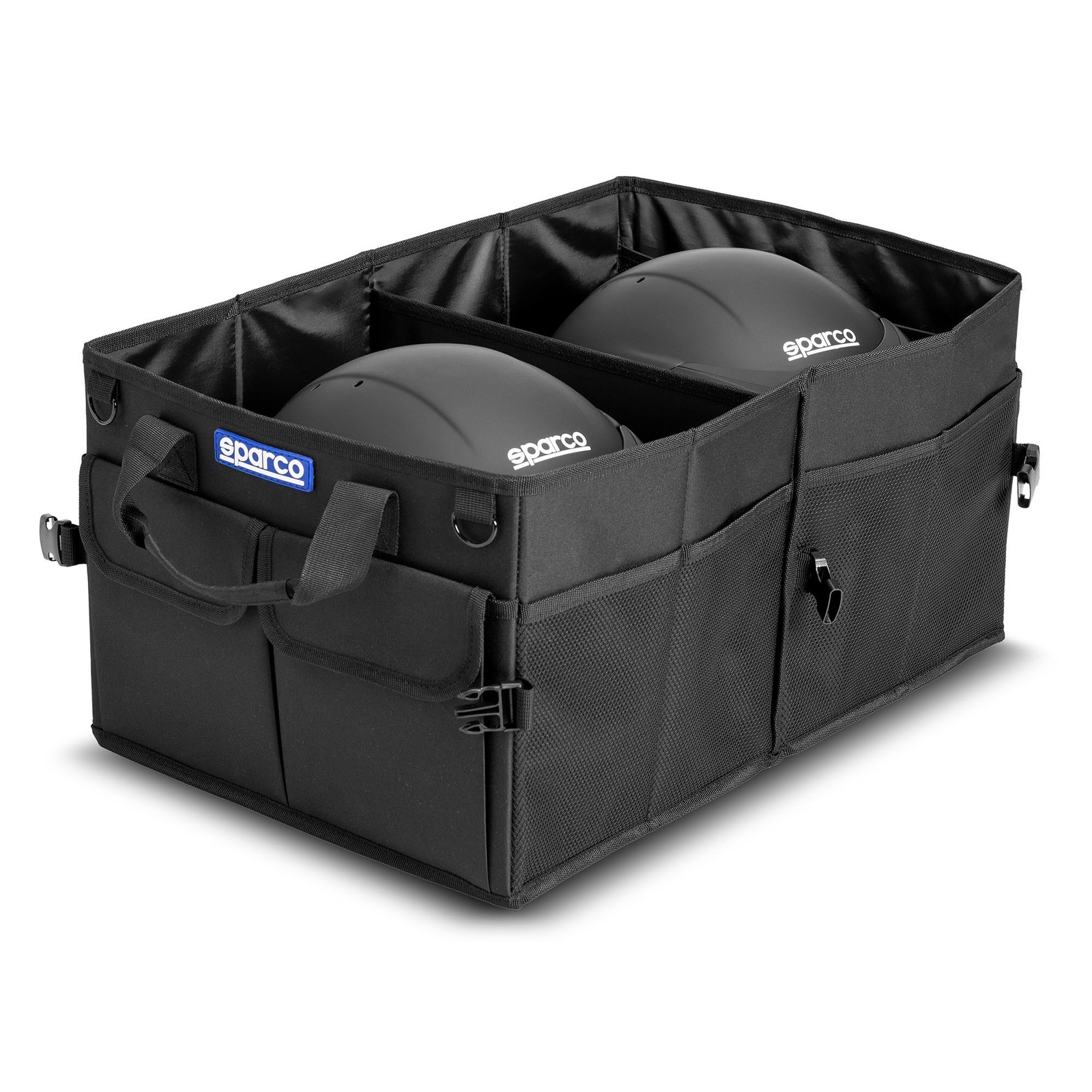 New! 2026 Sparco Foldable Helmet Storage Box for Race Rally and Motorsport Cars