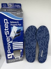 Powerstep Pinnacle WIDE FIT M 5-5.5 W 7-7.5 Orthotic Arch Support Insole SIZE B