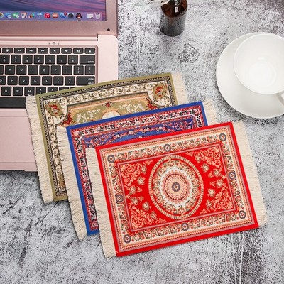 Rug Mouse Pad Oriental Persian Carpet Mouse Mat Computer Mousepad For Table Deco