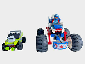 LEGO Racers 8192 Lime Racer & 9094 Star Striker Lot Retired Complete w Minifig