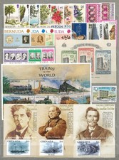 Bermuda Grenada Haiti St. Vincent 1970s-80s mint collection incl blocks MNH/VG