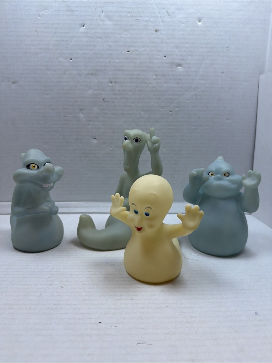 Vintage 1995 Pizza Hut Toys Casper The Friendly Ghost Set Of 4
