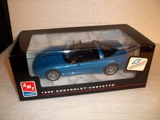 AMT/ERTL 1998 Chevrolet Corvette Coupe Chevy Promo Model 8084 Nassau Blue