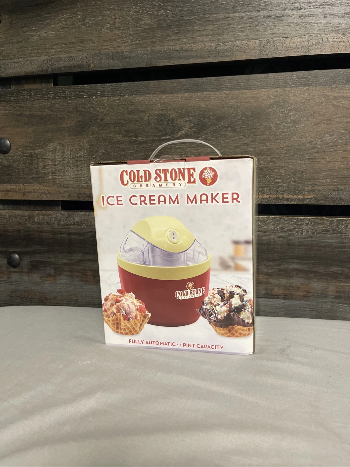 Cold Stone Creamery Ice Cream Maker Machine 1 Pint Capacity