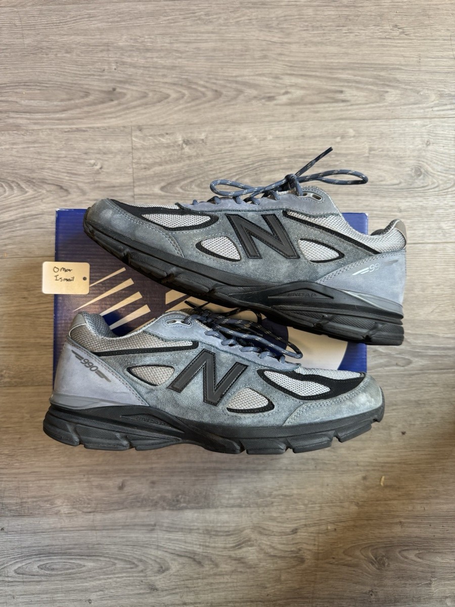 New Balance Teddy Santis x 990v4 Made in USA Arctic Grey Black
